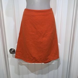 BooHoo Plus Size Orange Skirt NWT